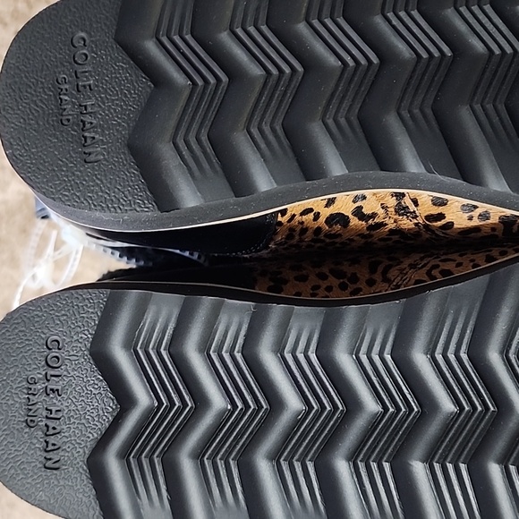 Cole Haan Nantucket Rugged Real Fur Natural Sheep Shearling Women's Booties - Picture 12 of 13